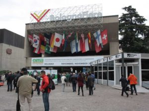 Ingresso Fiera Bologna in occasione di Eima