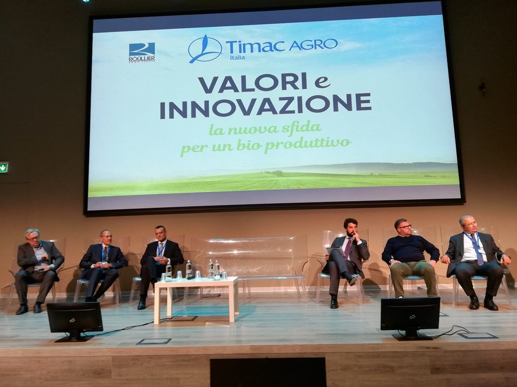 Partecipanti all'evento Timac Agro su lancio marchio Innovabio