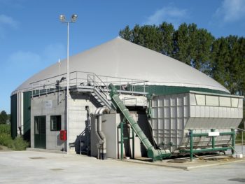 impianto di biogas