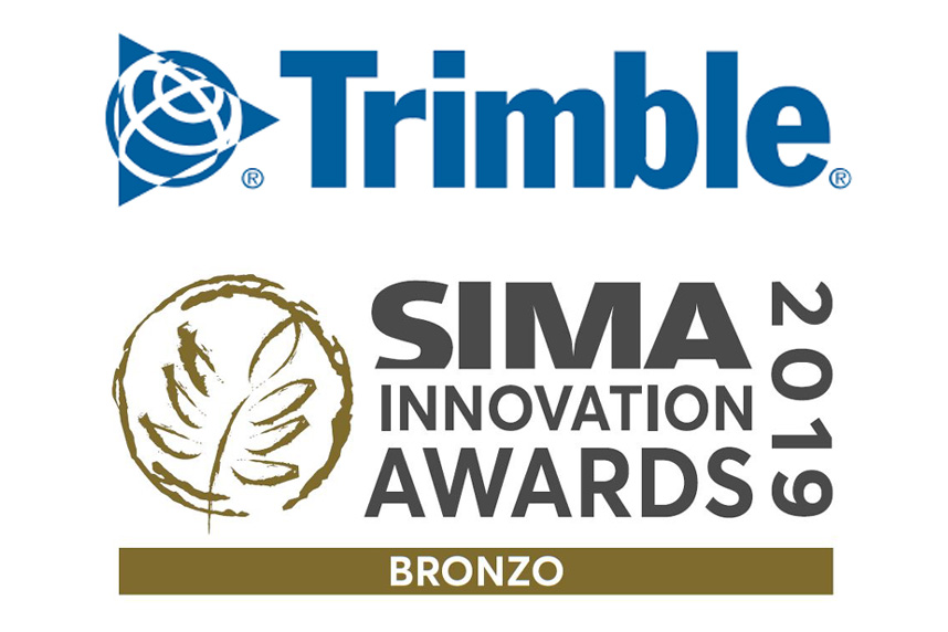 Trimble Sima Innovation Awards bronzo