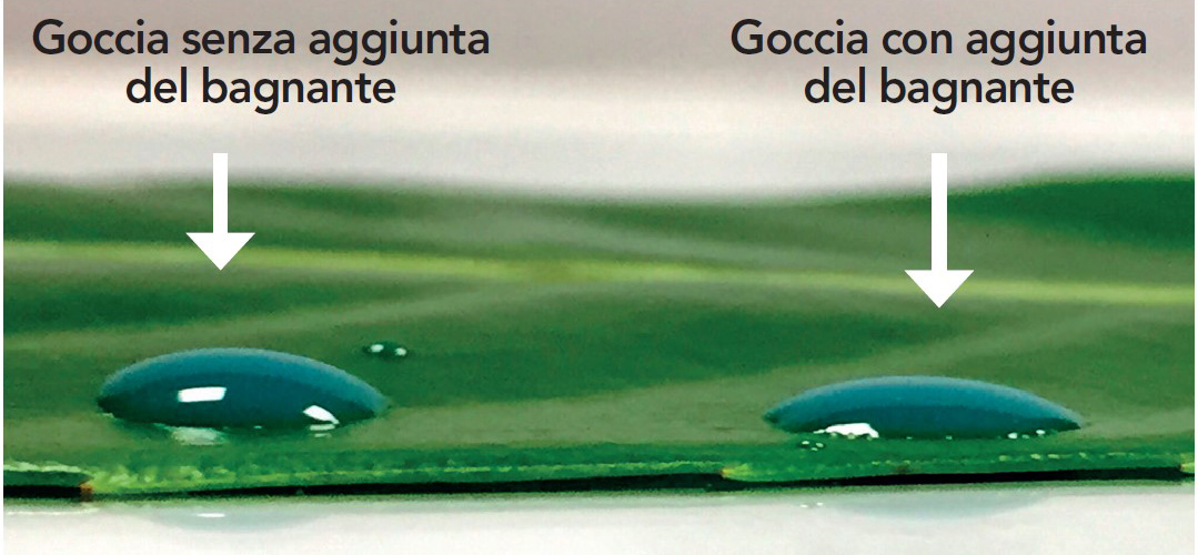 Azione tensioattiva coadiuvante a base sorbitan mono oleato etossilato