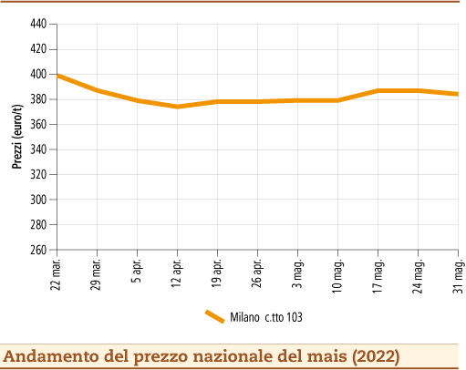 prezzi mais giugno 2022 lunedì 6