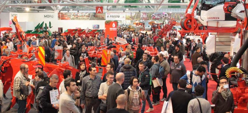 Visitatori in fiera per Eima