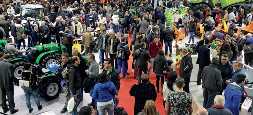 Visitatori in fiera per Eima