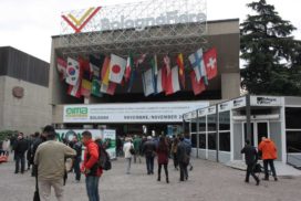 Ingresso Fiera Bologna in occasione di Eima