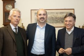 I partecipanti CGBI all'incontro con Manzato