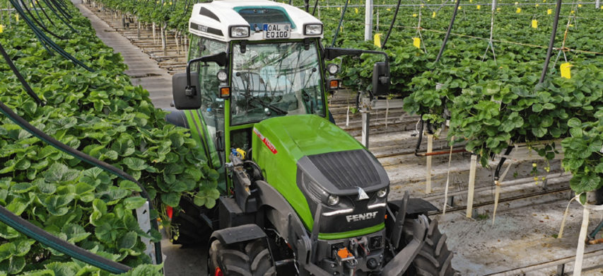 trattore Fendt e100 elettrico