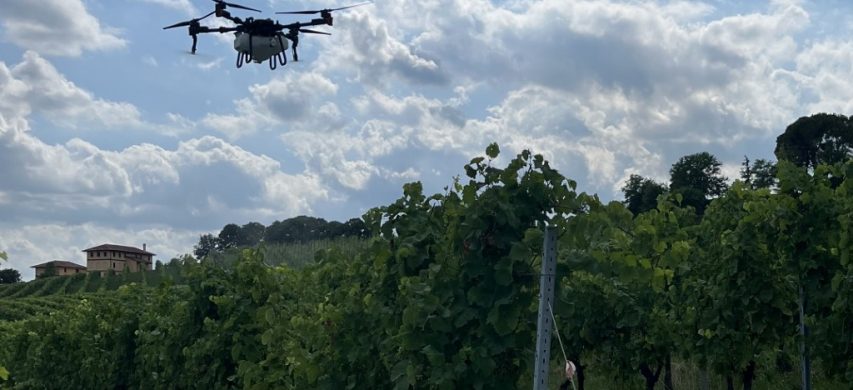 Drone in volo