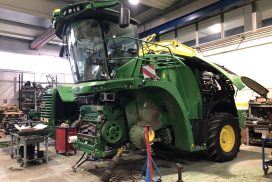 Trincia in riparazione