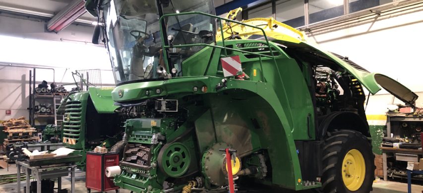 Trincia in riparazione