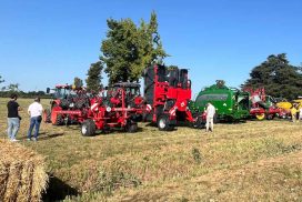 Alcune macchine importate da Save in Italia prima dell'inizio dell'evento